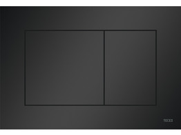 TECEnow wc-bedieningsplaat zwart mat voor duospoeling
