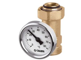 CALEFFI HOUDER M.THERMOMETER 3/4
